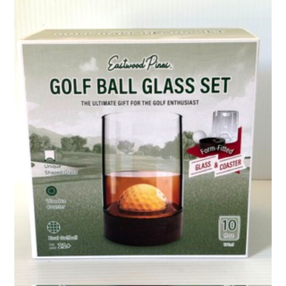 Eastwood Pines Golf Ball Glass Set